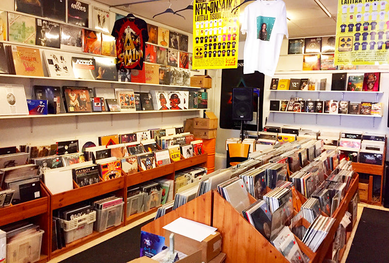 Le plein de vinyle en 3 heures à Helsinki