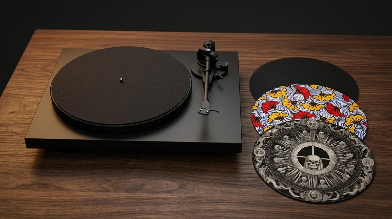 Feutrine disque vinyle