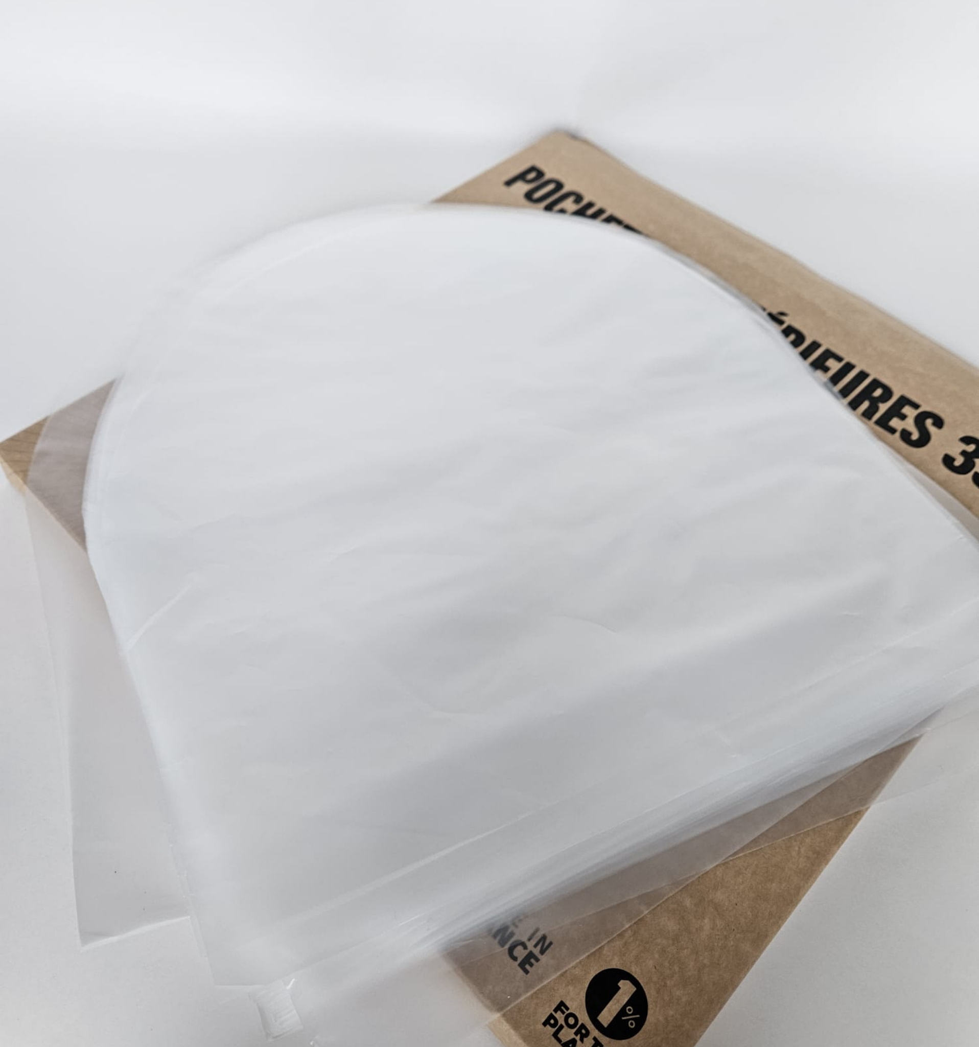 50 Pochettes intérieures Japan style PE doublé - 33T