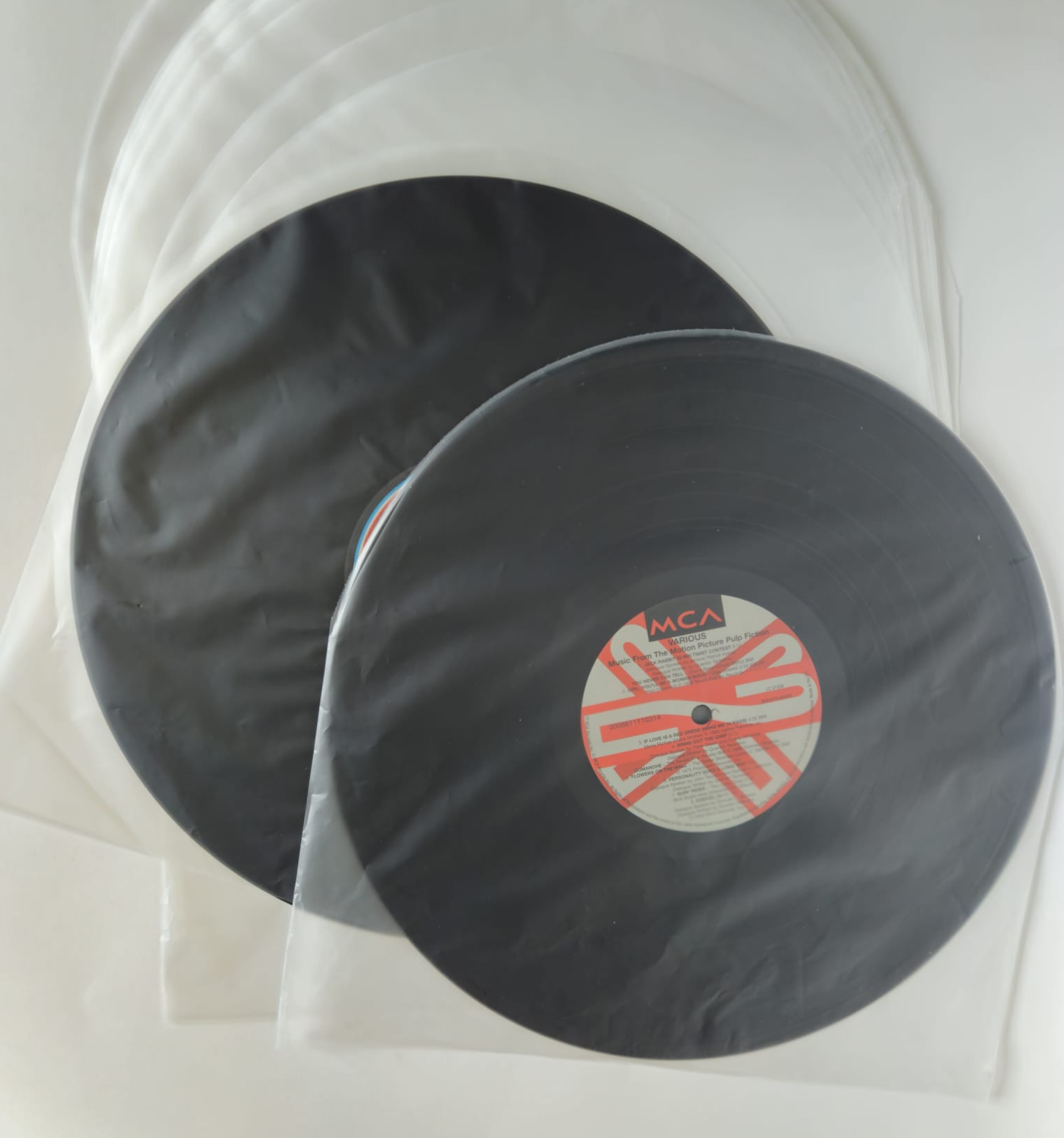 50 Pochettes intérieures Japan style PE doublé - 33T