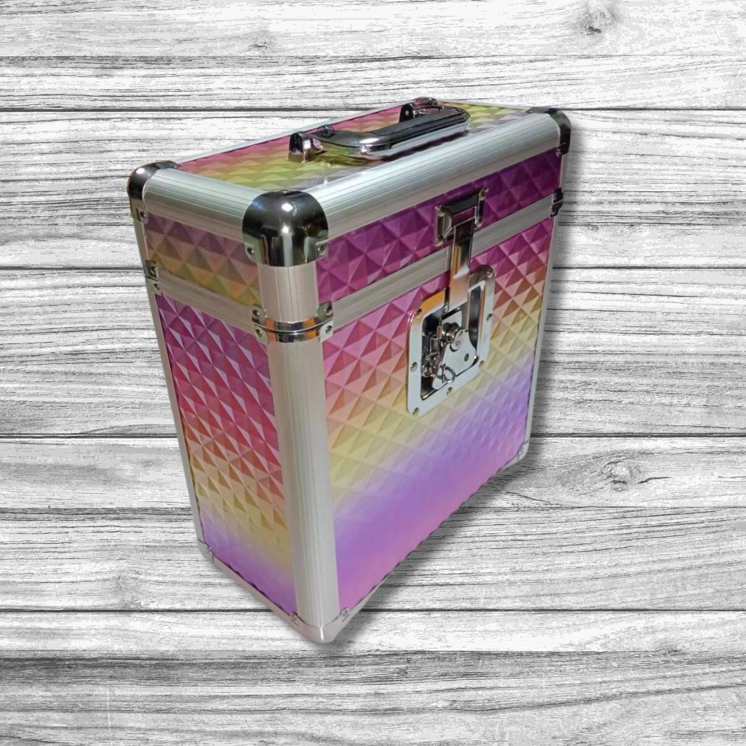 Flight Case Rainbow Limited Edition pour vinyles 33T