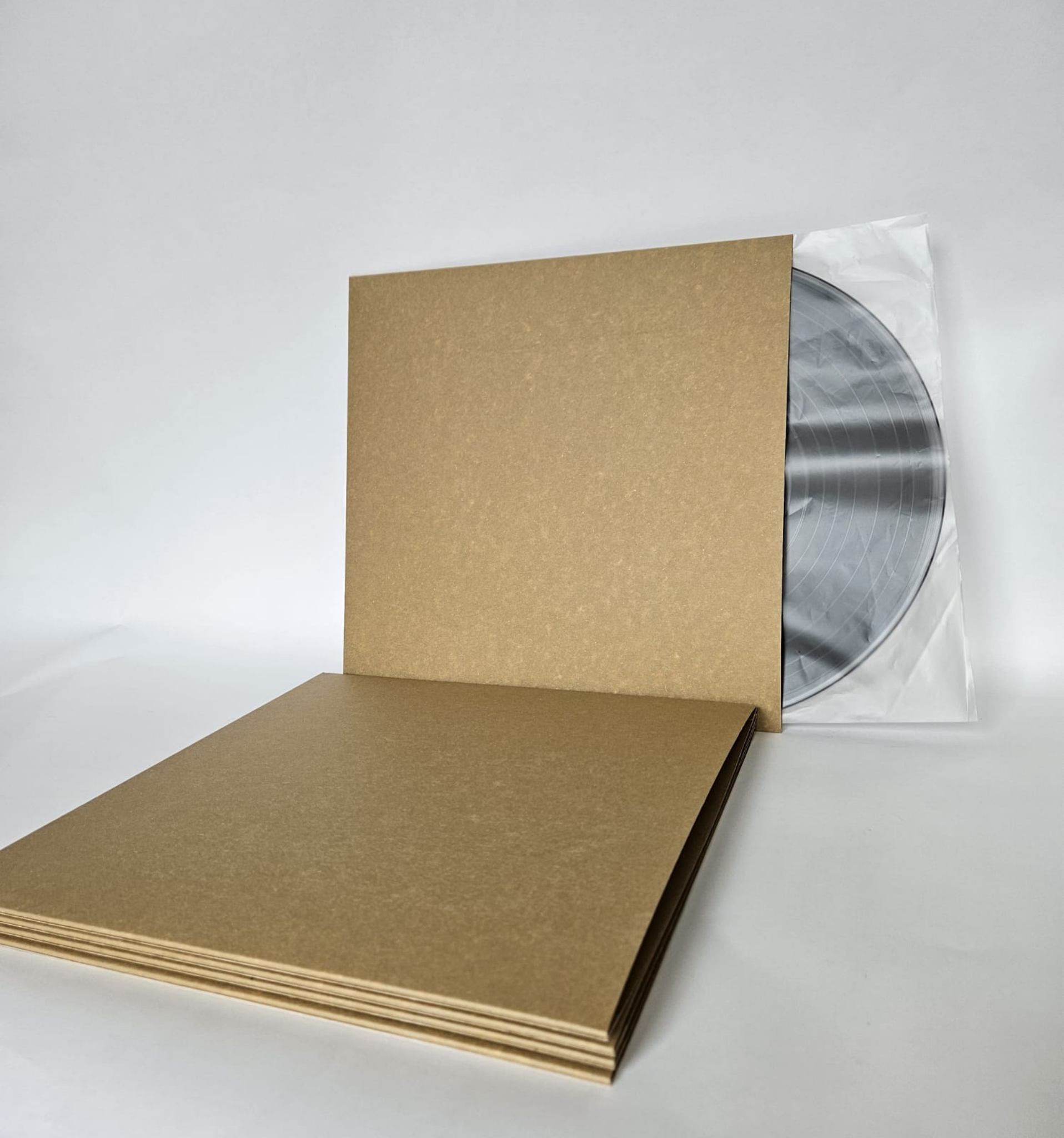 Pochettes extérieures carton pour disque vinyle 33T x 5 - pochettes de remplacement