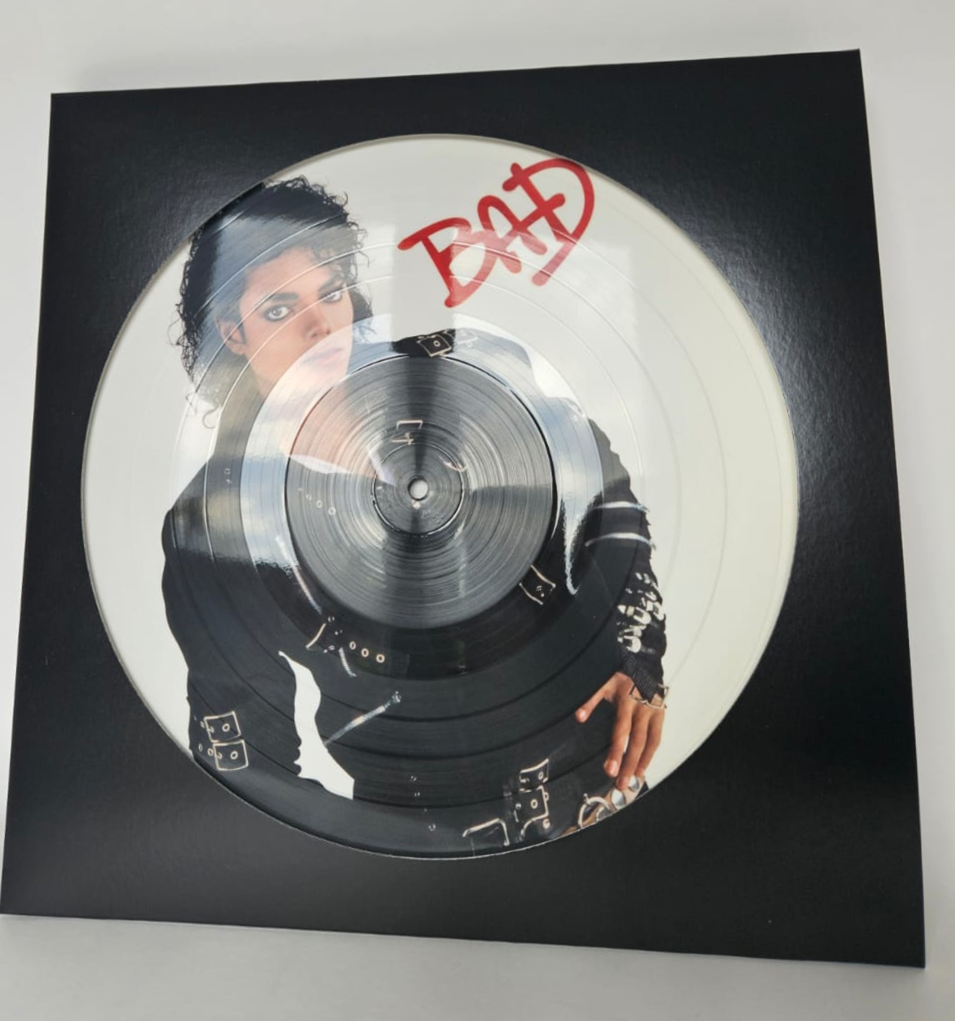 Pochettes Picture Discs Noires 33T x 5 - Etui