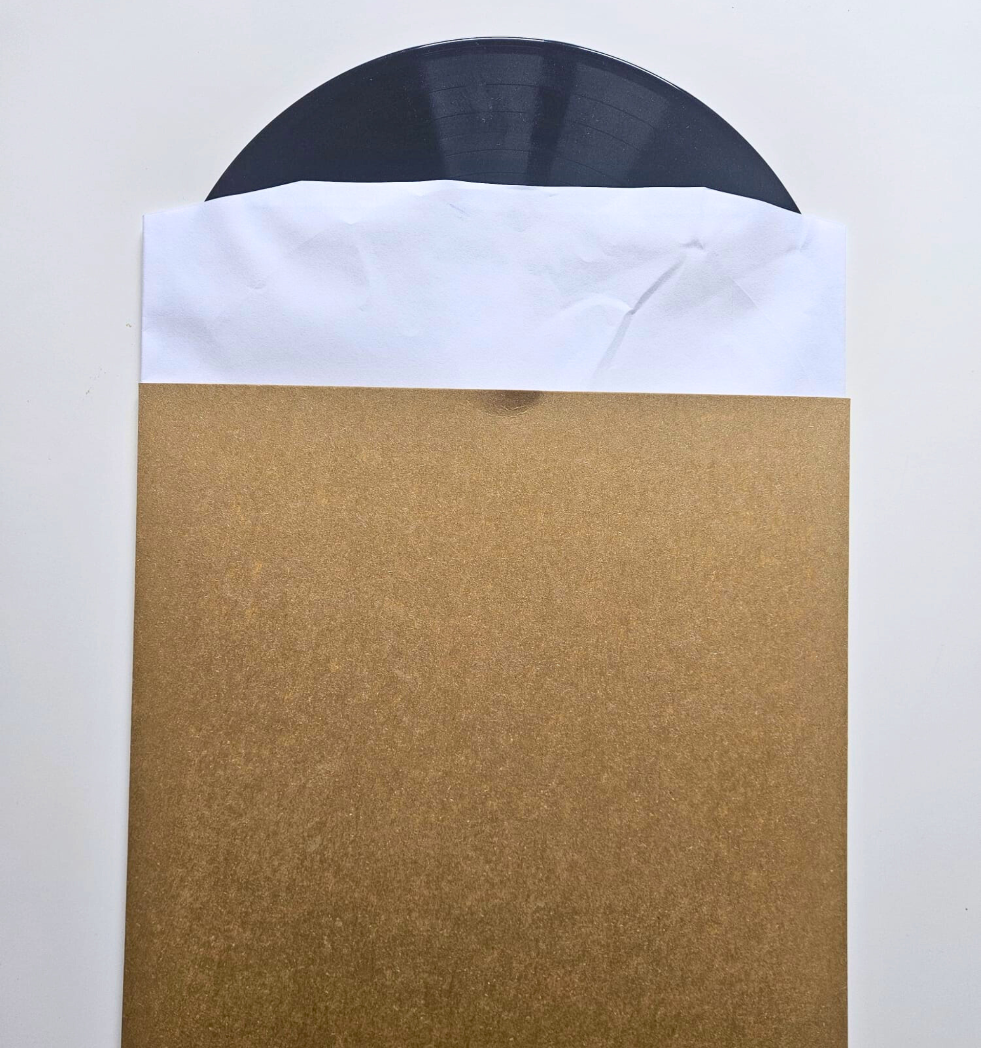 Pochettes extérieures carton pour disque vinyle 33T x 5 - pochettes de remplacement