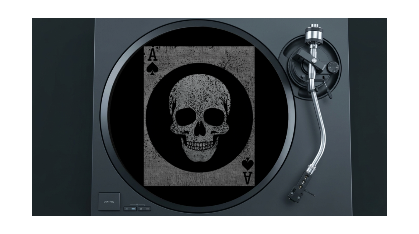 Feutrine Ace Of Spades pour disque vinyle 33T / 12"