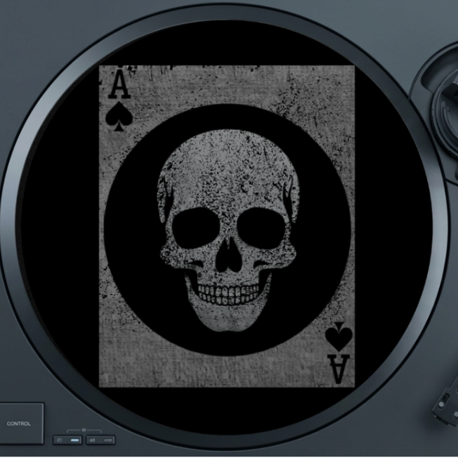 Feutrine Ace Of Spades pour disque vinyle 33T / 12"