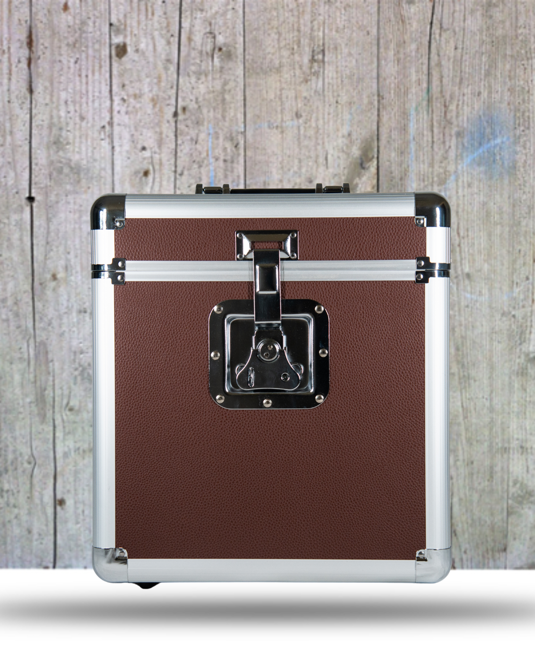 Flight Case disque vinyles 33T brown