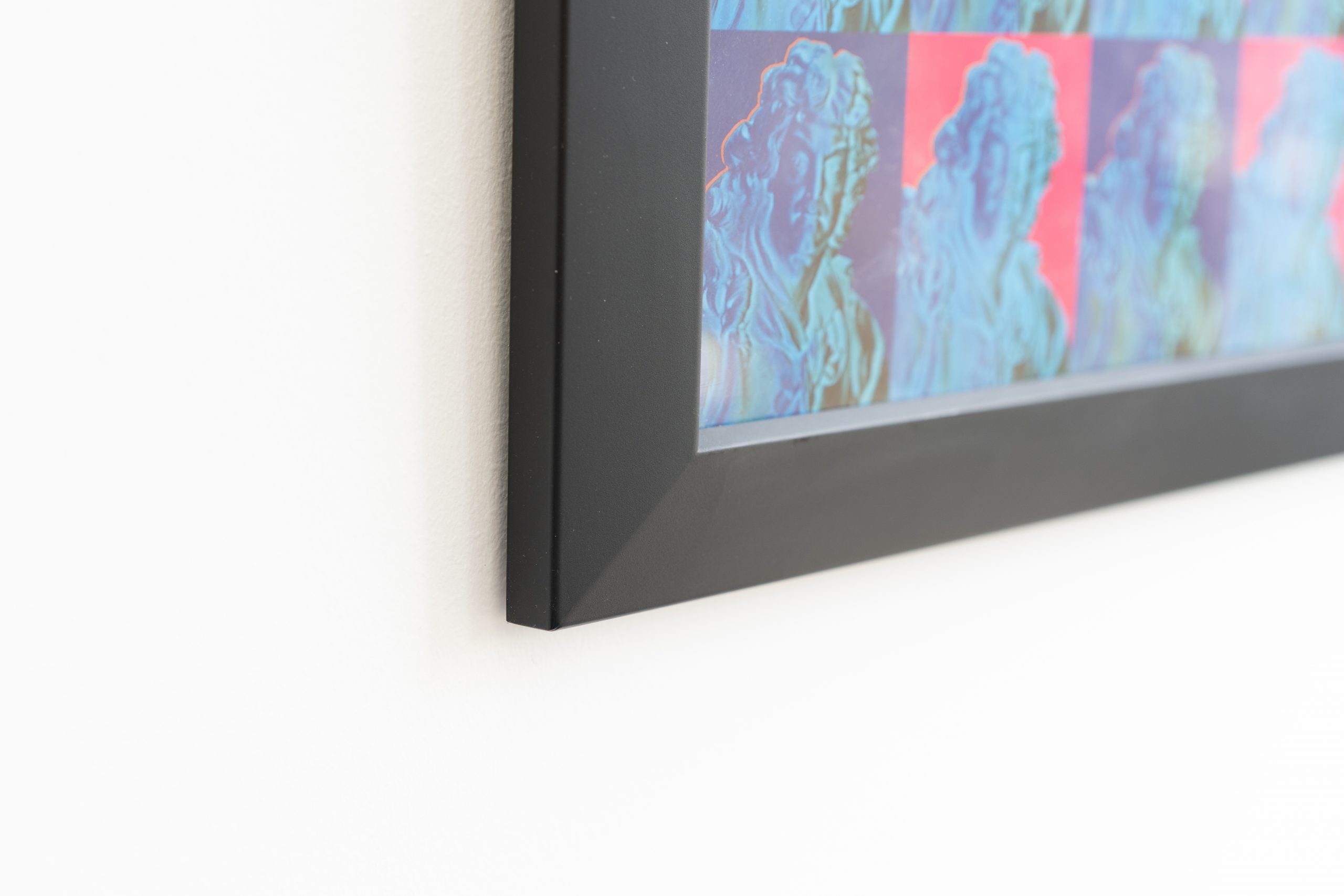 Cadre pour disque vinyle 33T "4-point Body Armor®" noir