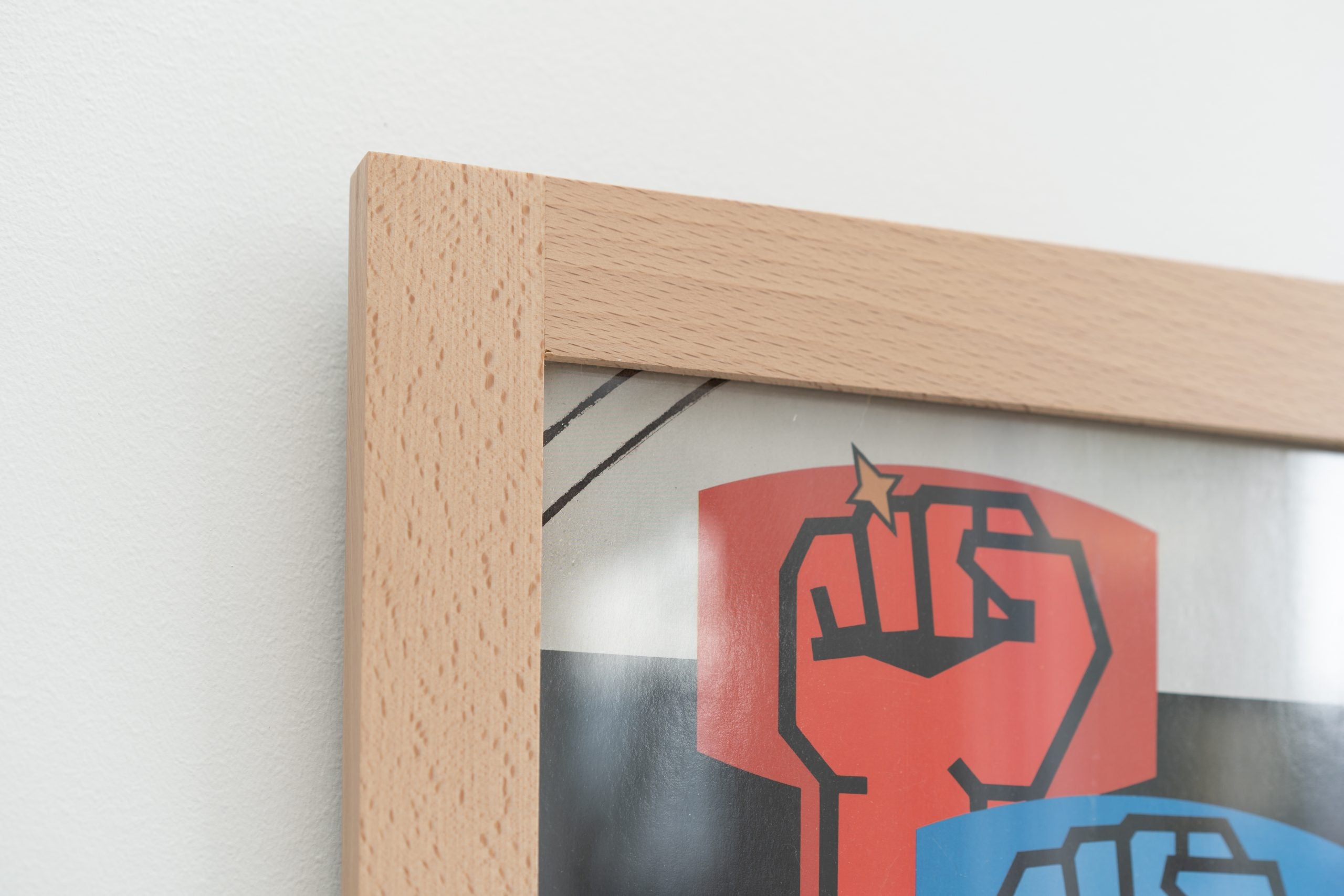 Cadre bois "deluxe" pour disque vinyle