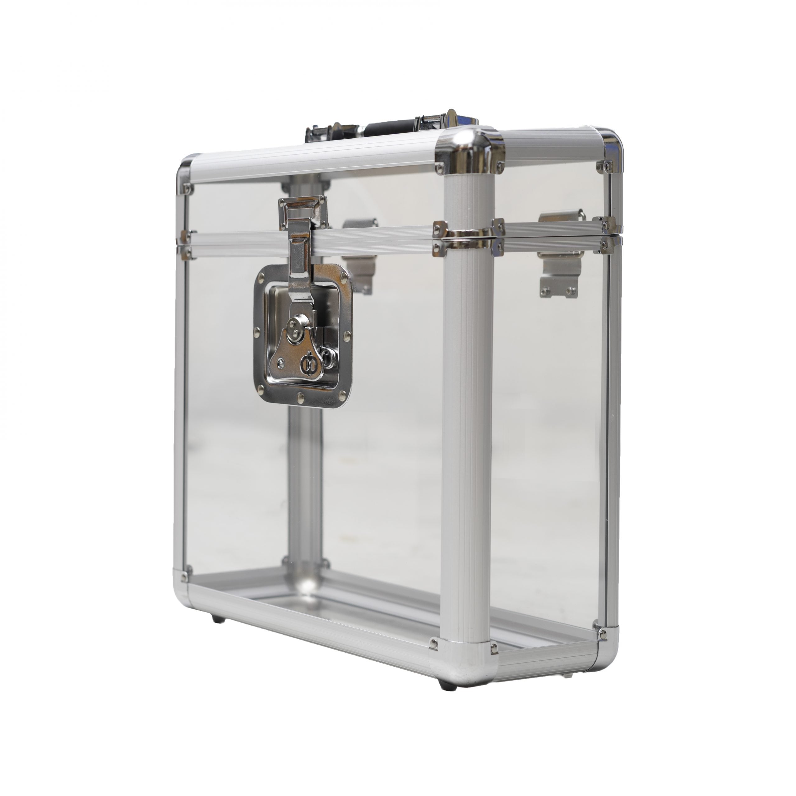 Flight Case pour disques vinyles - transparente