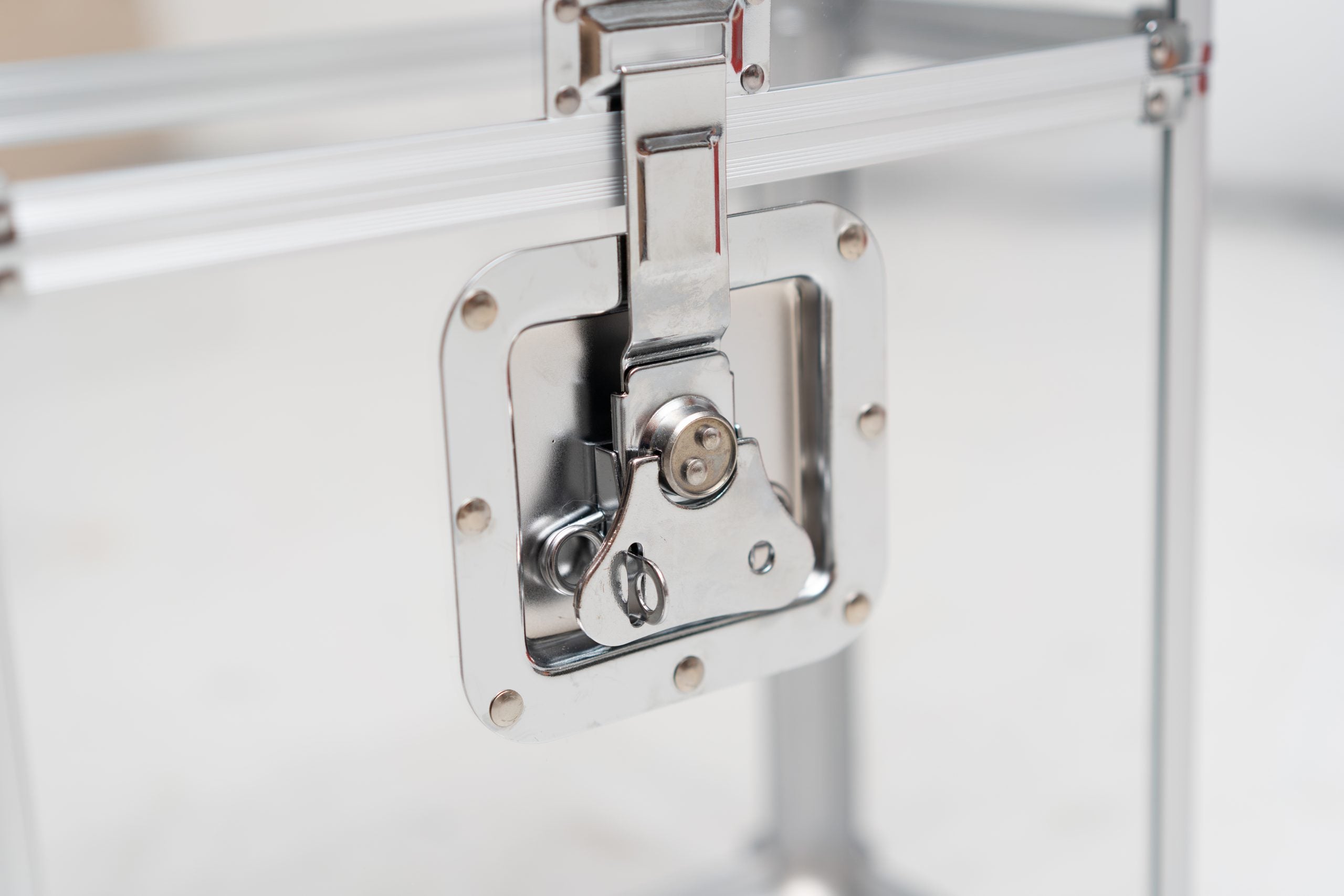 Flight Case pour disques vinyles - transparente