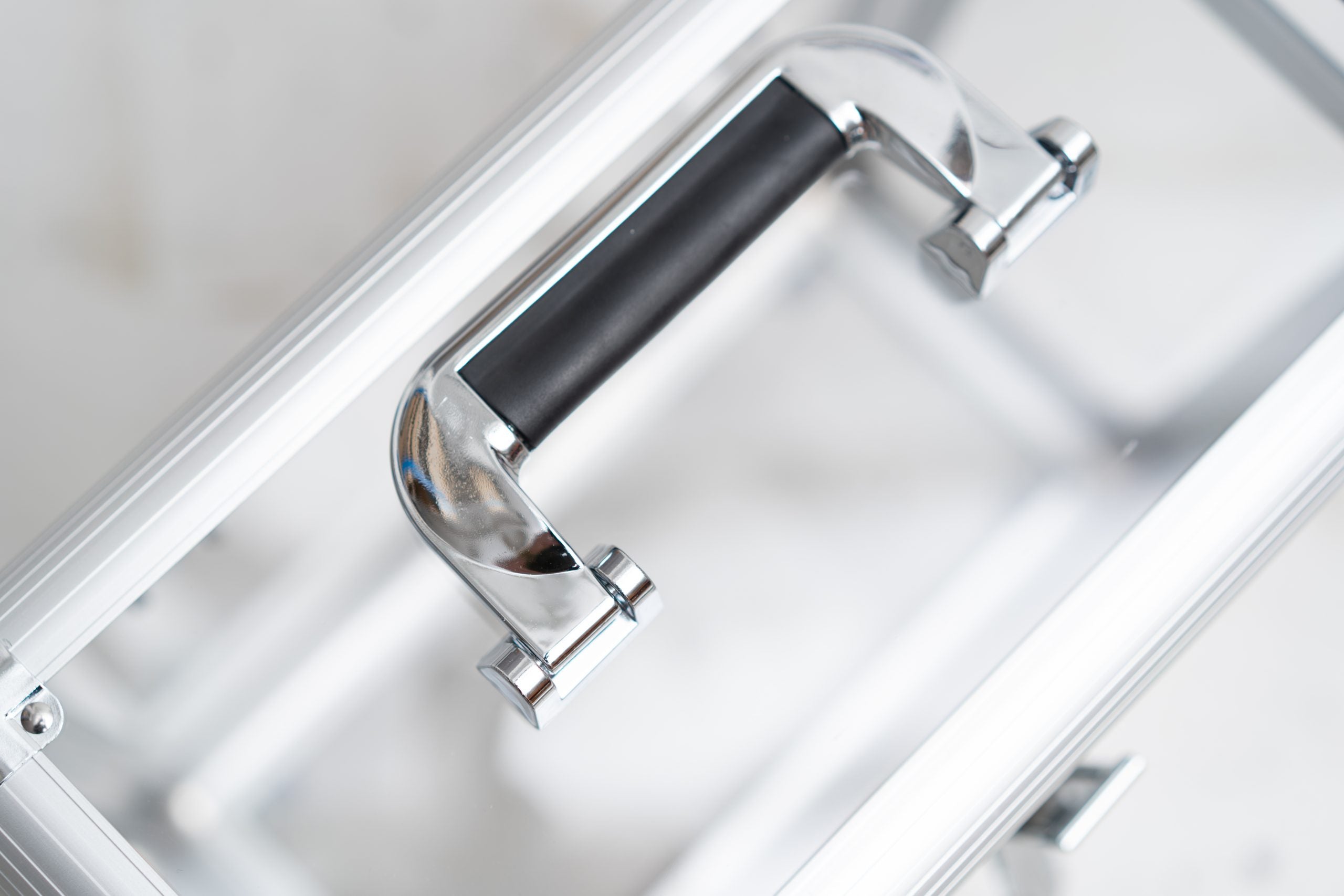 Flight Case pour disques vinyles - transparente