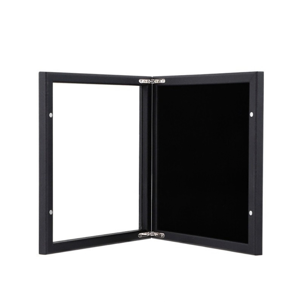 Cadre vinyle 45 tours – Vitrine murale pour disque 7 pouces- Fermeture saint jacques-thumbmail-2