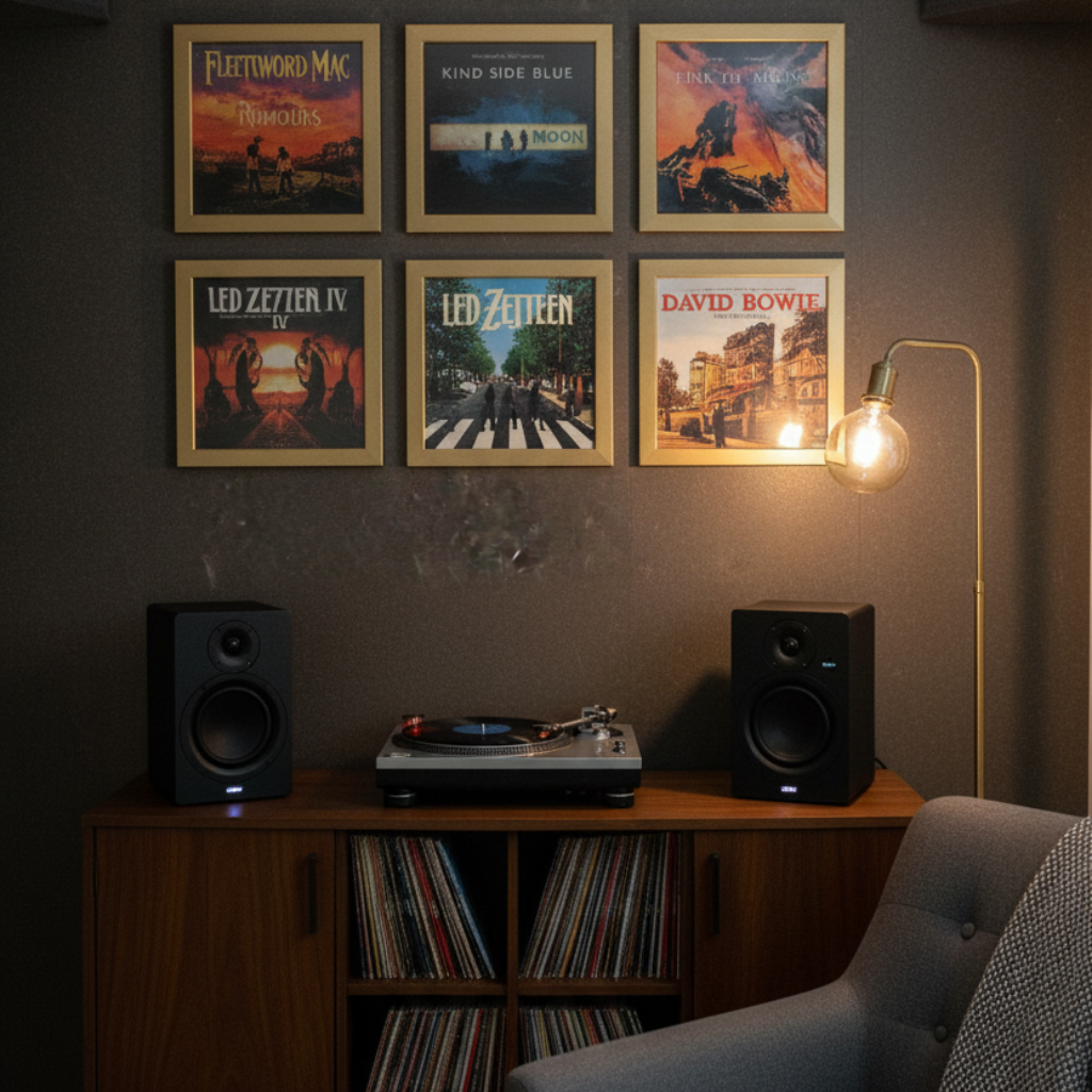 "4-point Body Armor®" Gold LP Vinyl Frame-thumbmail-5