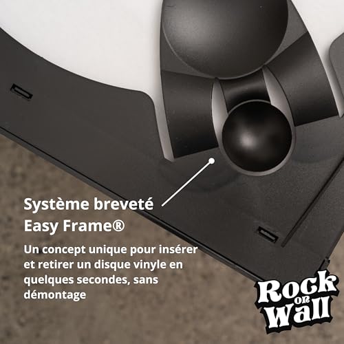 Cadre pour disque vinyle 33T "4-point Body Armor®" couleur Rouge