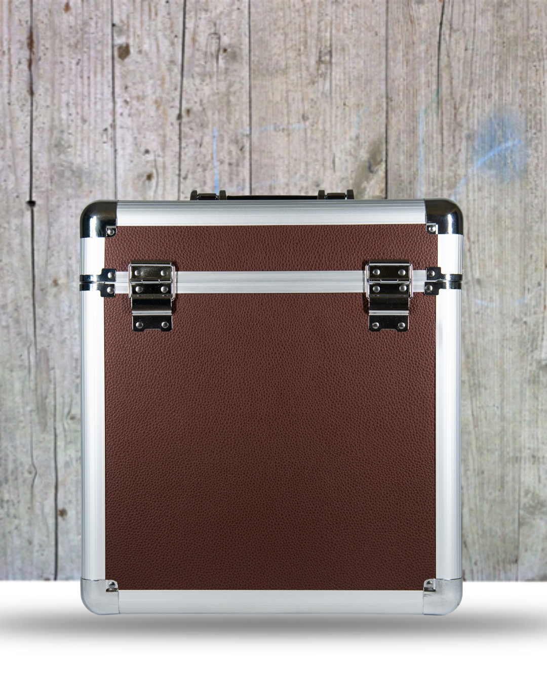 Flight Case disque vinyles 33T brown