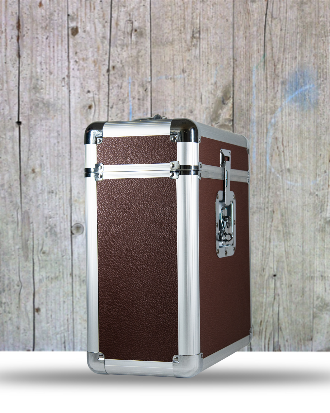 Flight Case disque vinyles 33T brown