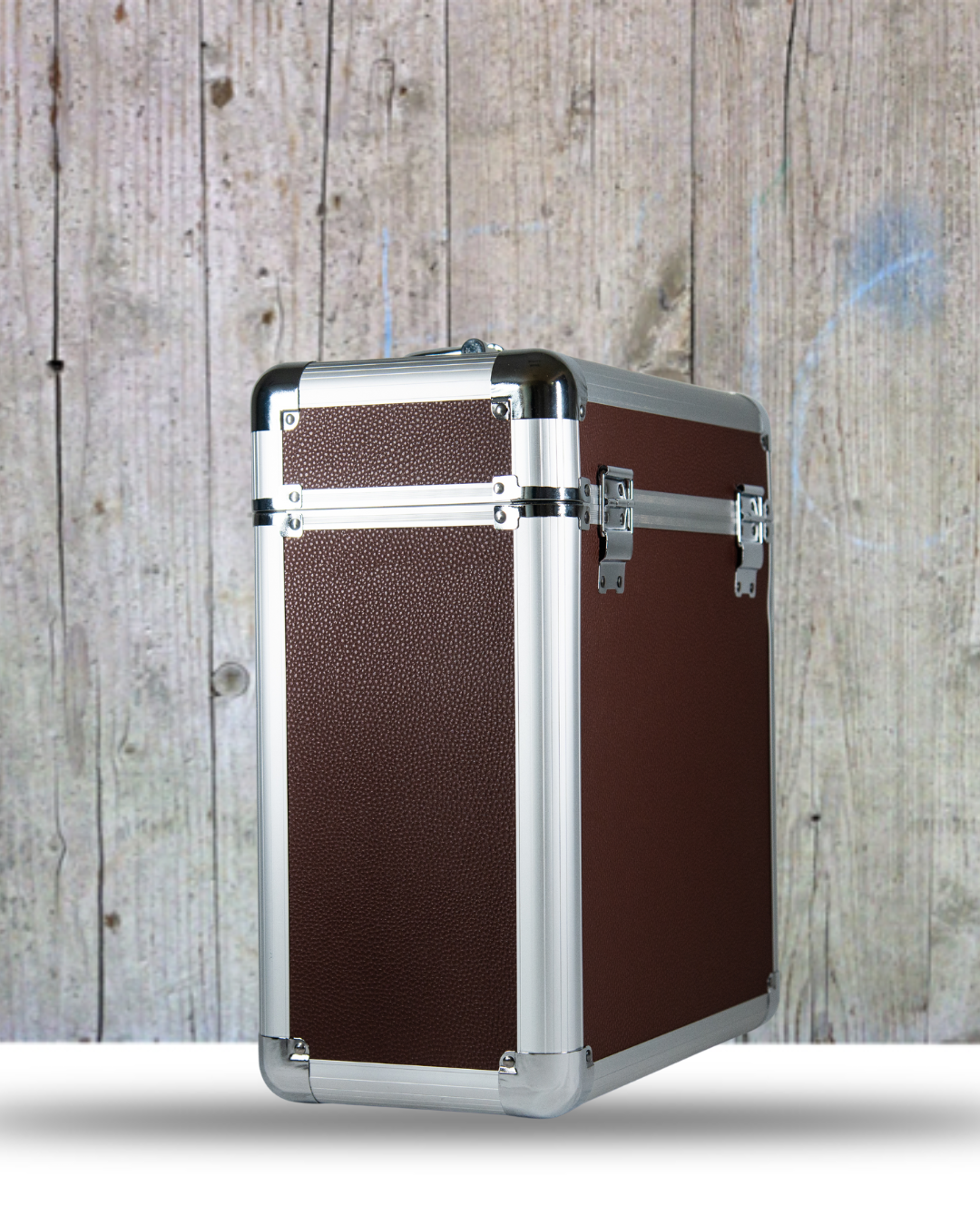 Flight Case disque vinyles 33T brown