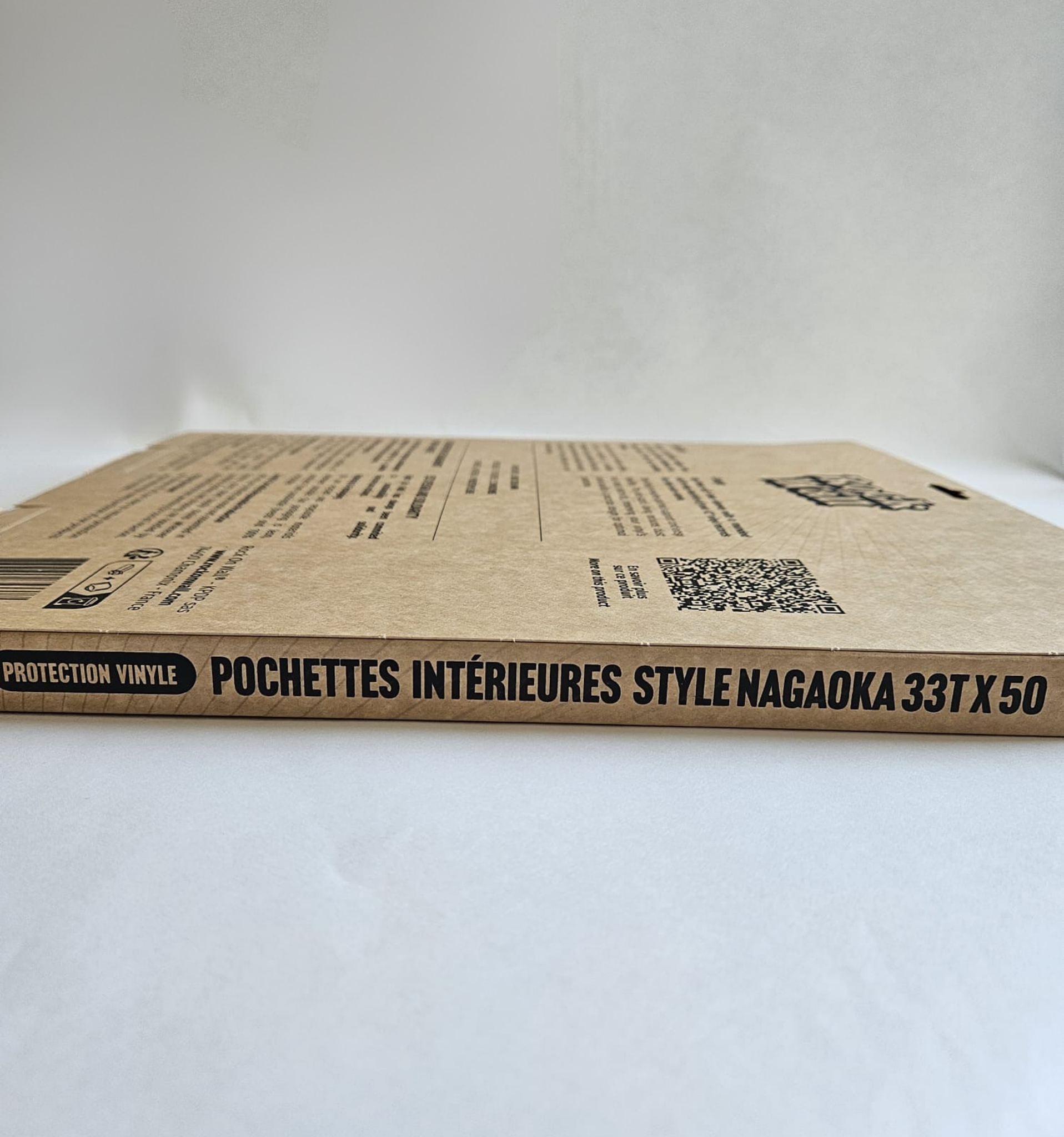 50 Pochettes intérieures Japan style PE doublé - 33T