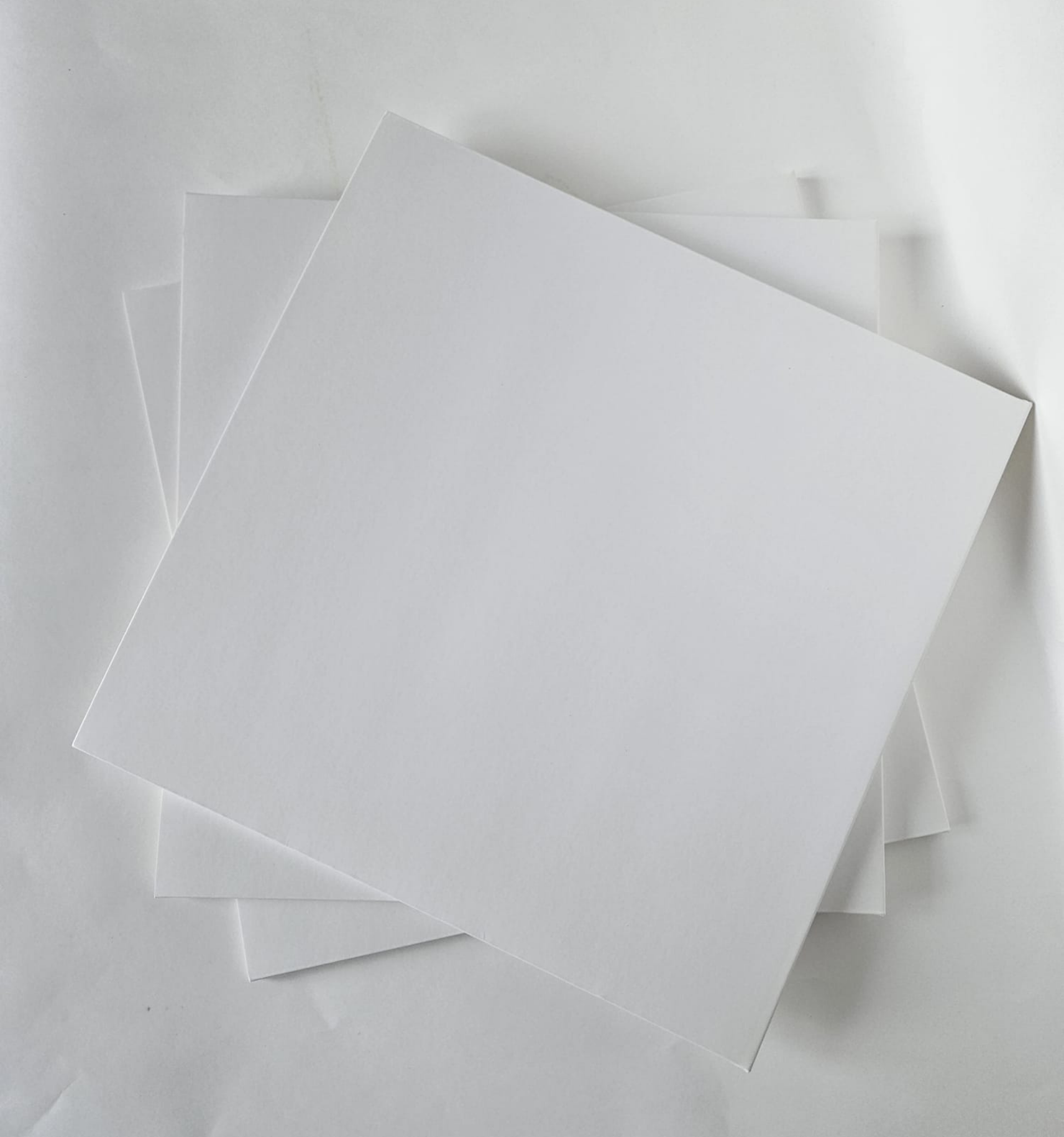 Pochettes extérieures carton blanc Gatefold 33T x 3- Etui