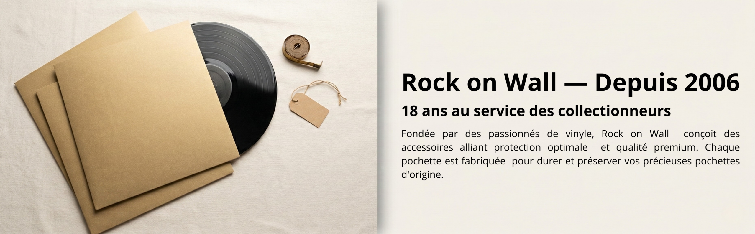 Pochettes extérieures carton pour disque vinyle 33T x 5 - pochettes de remplacement