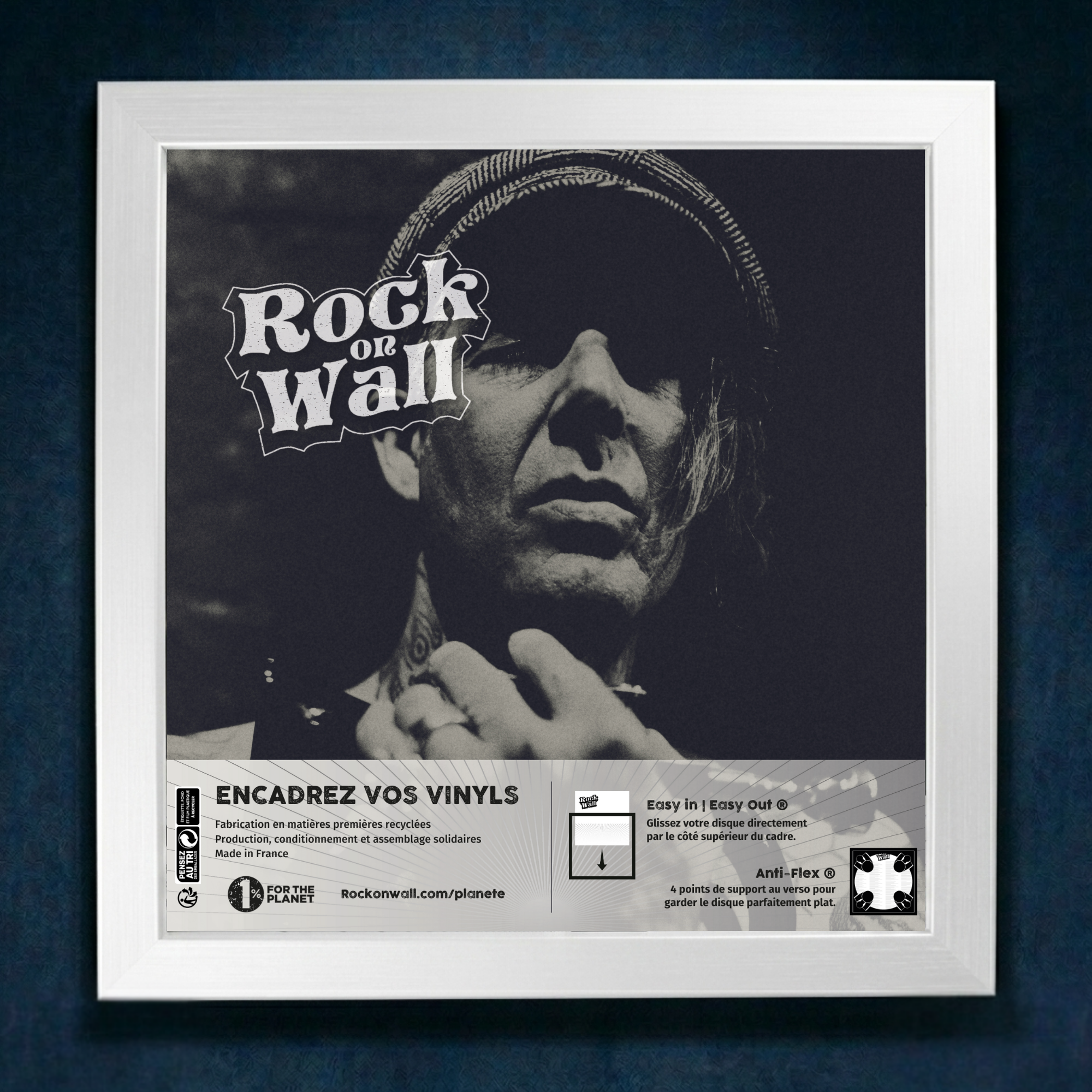 Cadre pour disque vinyle 