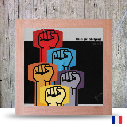 Cadre bois "deluxe" pour disque vinyle