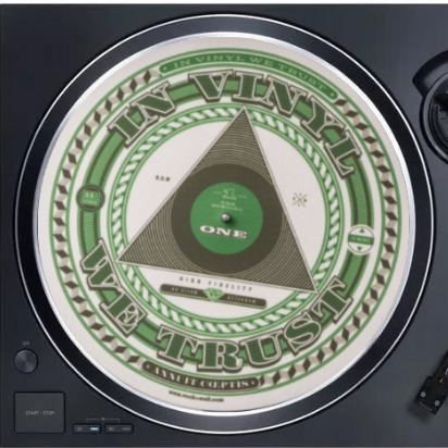 Feutrine "In vinyl we trust"