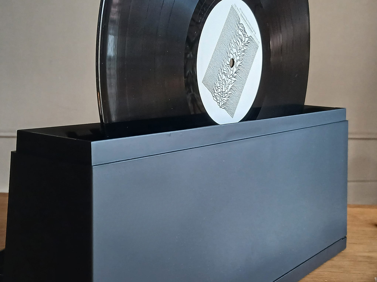 Machine de nettoyage vinyle manuelle – Kit complet avec bac, liquide et égouttoir-thumbmail-3