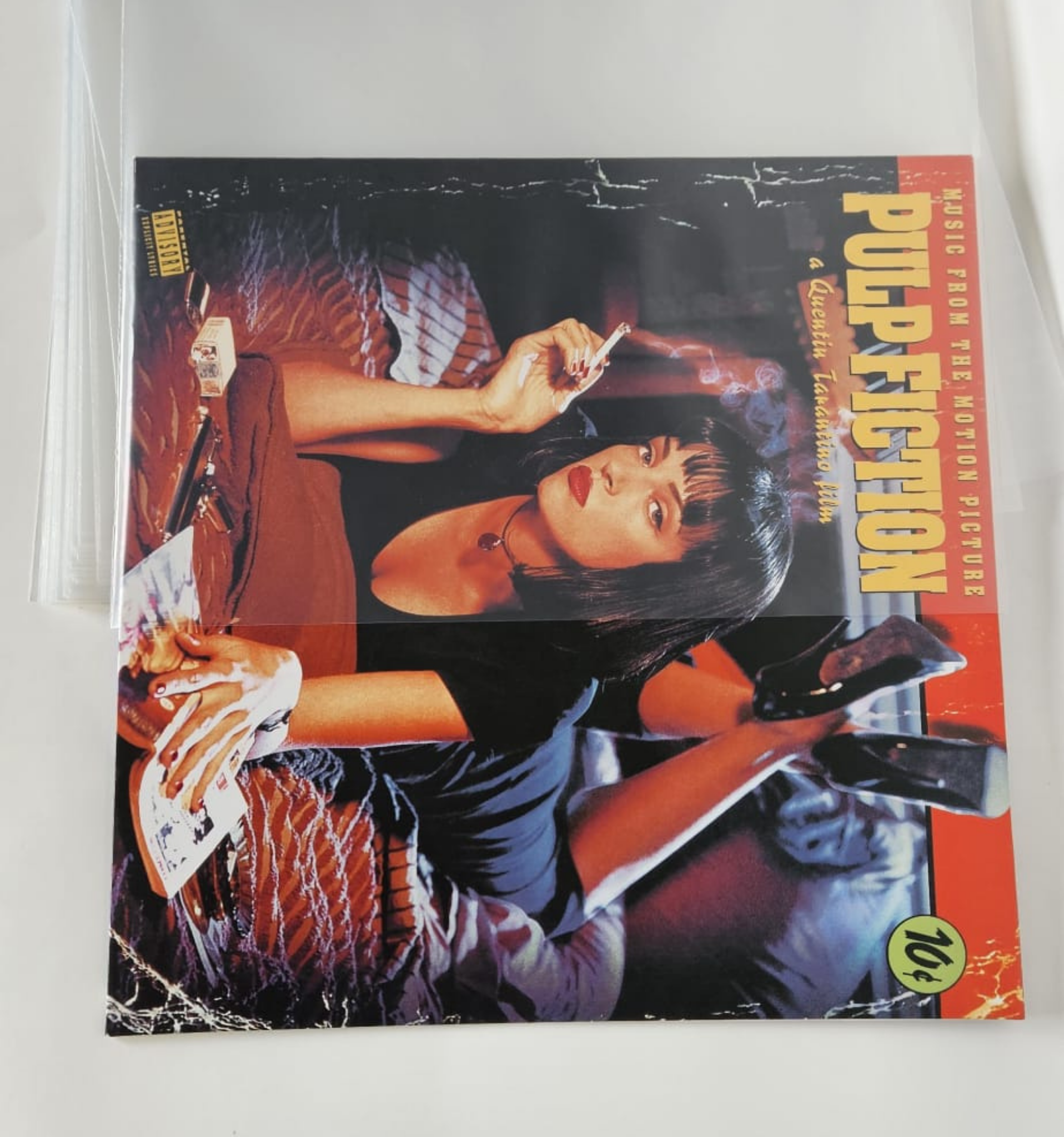 Pochettes extérieures vinyle 33T – PE recyclé 80 microns – Lot de 100 - Etui