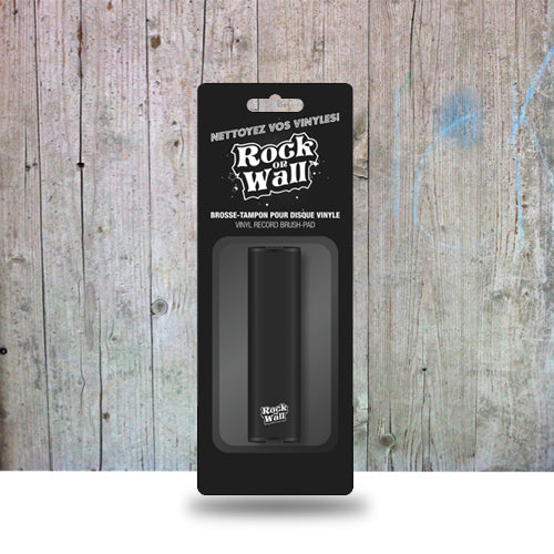 Brosse-tampon aluminium pour disque vinyle