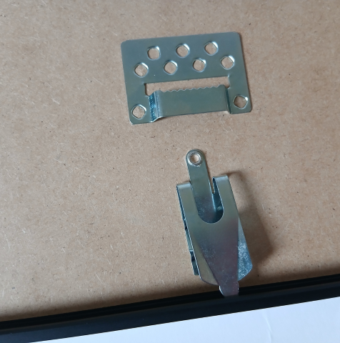 Cadre Vinyle en Aluminium Noir - 31,4 x 31,6 cm, Noir mat