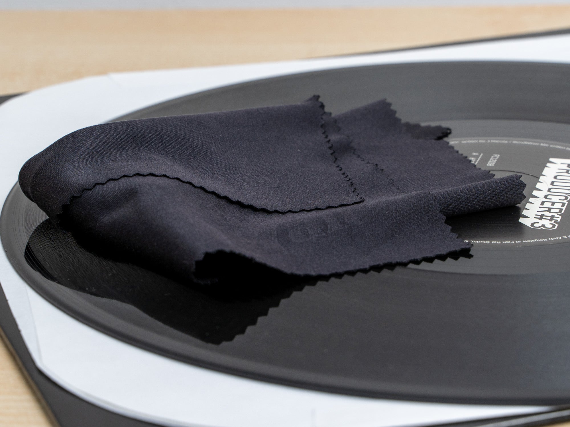Chiffon anti-statique pour disque vinyle (Fabrication EU)