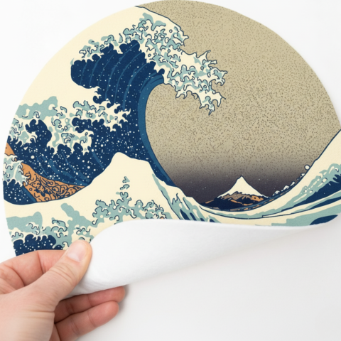 Feutrine Wave pour disque vinyle 33T / 12"