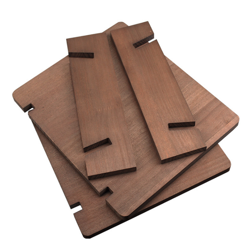Pupitre range-vinyles en bois – Jusqu'à 50 albums 33T & 45T-thumbmail-5