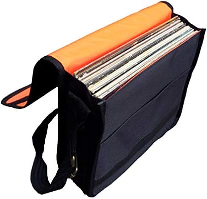 Besace 33T LP Noir - Sacoche de Transport pour Disque Vinyle
