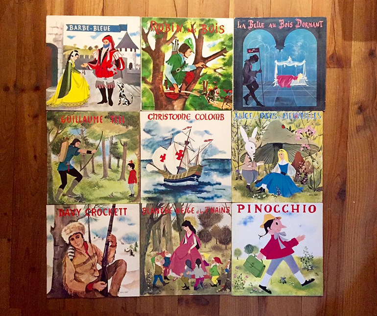 Pochette Series #3 : les disques pour enfant illustrés par Denise Chabot