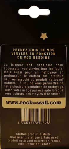 Kit de nettoyage pour disques vinyles - Rock on Wall